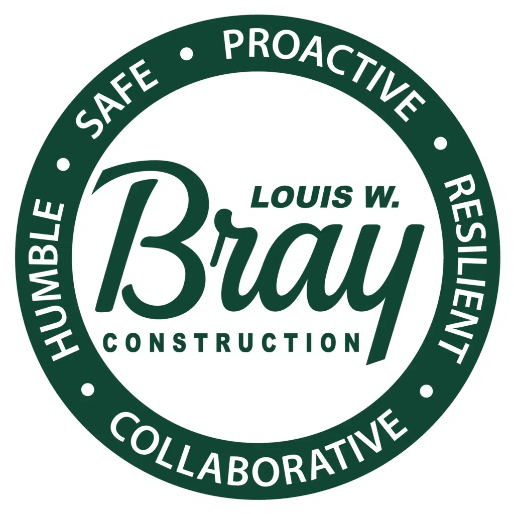 Louis W. Bray Construction – Site office