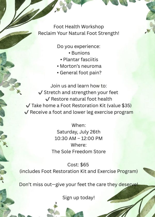 Foot health workshop 2