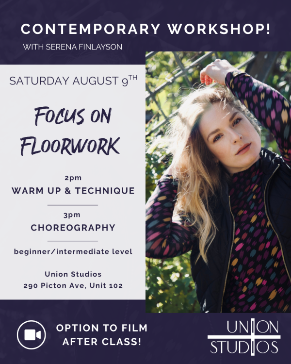 Union Studios dance workshop